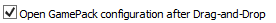 9. Behavior: GamePack Configuration