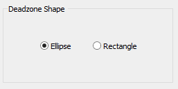 6. Deadzone Shape