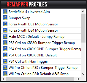 3. Remapper Profiles